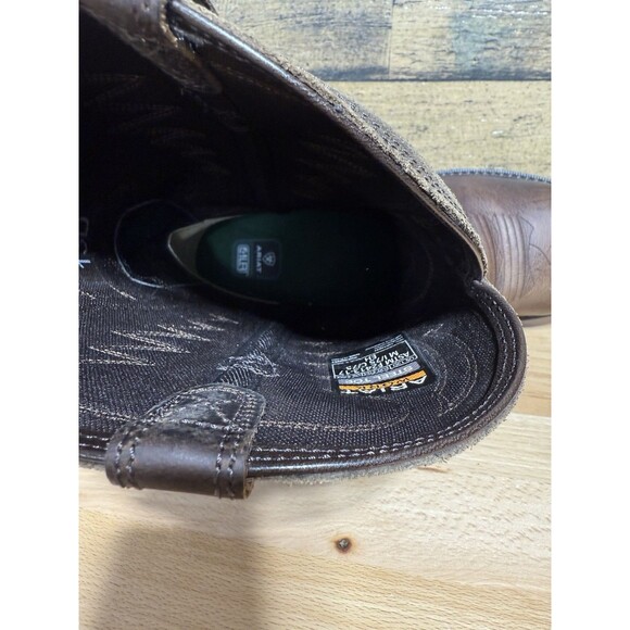 New Ariat Work Boots Men's Groundbreaker Steel Toe Work Boot 10014241 Size 13 D - Picture 6 of 12